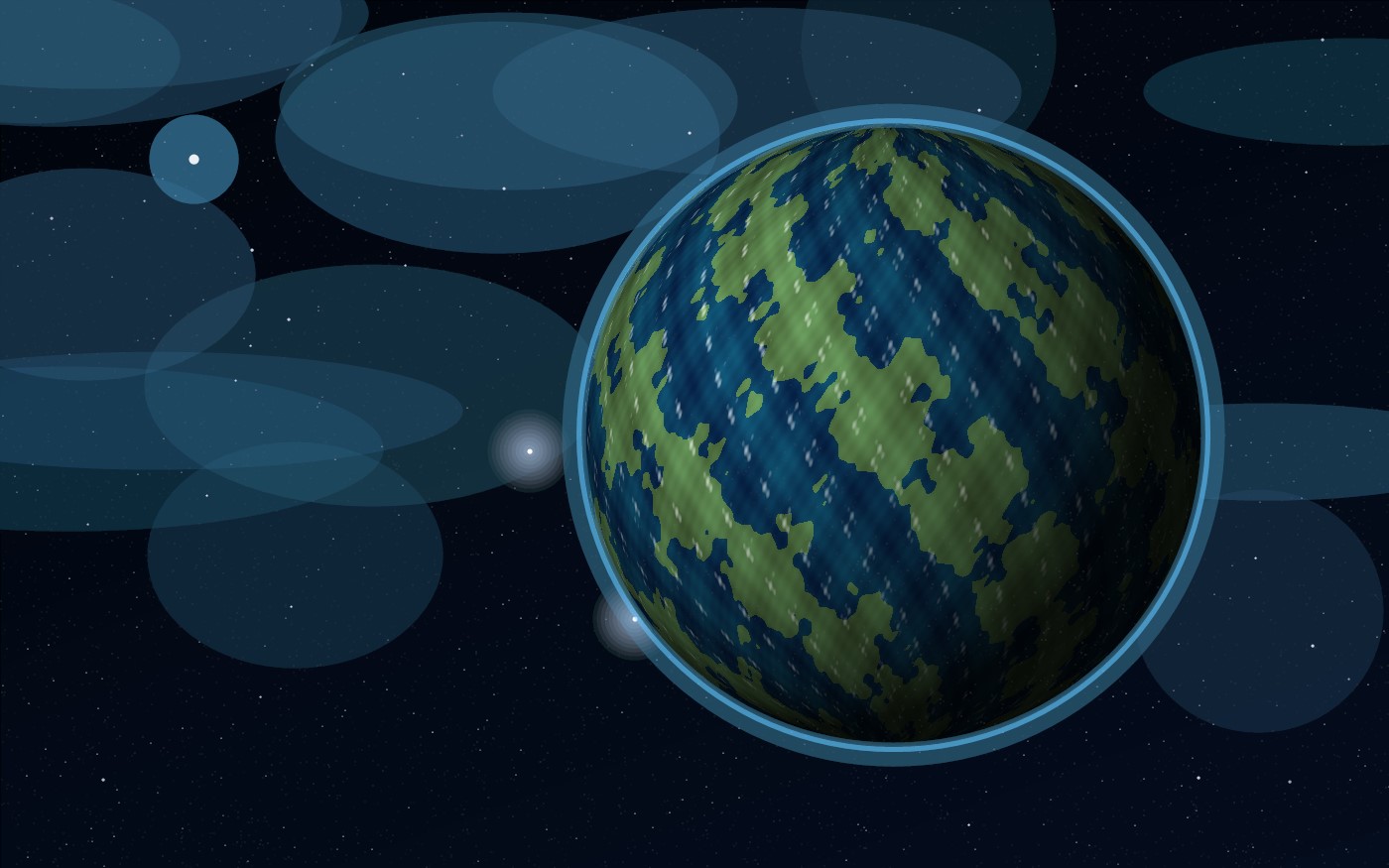 Earth realistic orbital concept