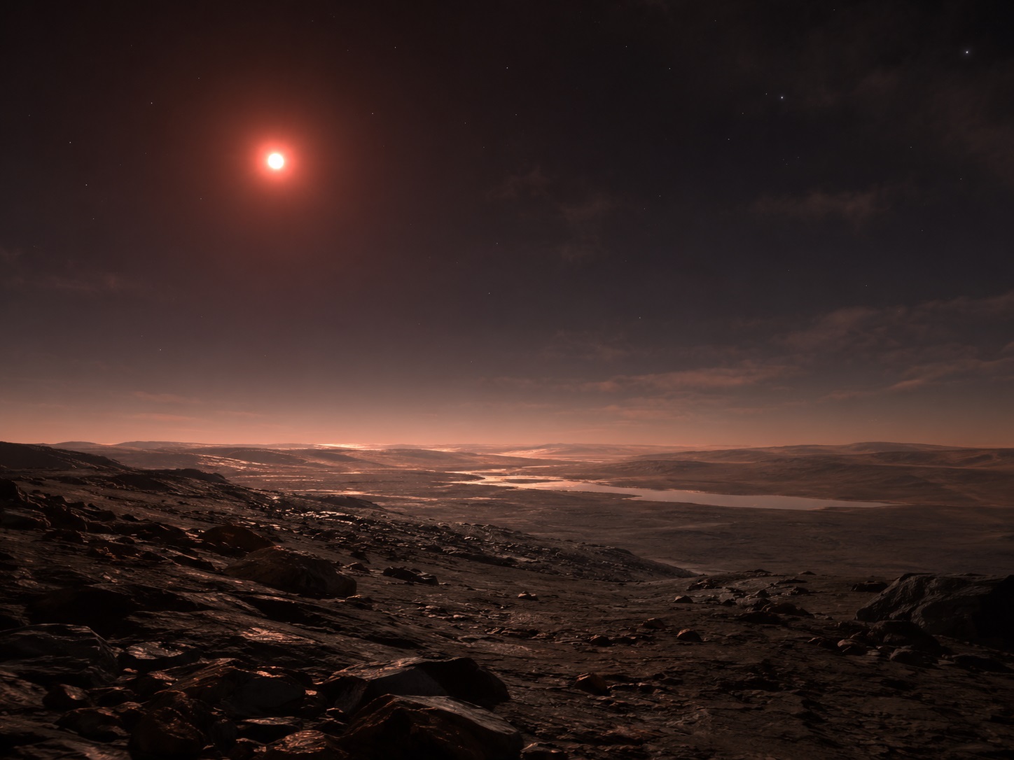 GJ 1002 c surface or atmosphere concept