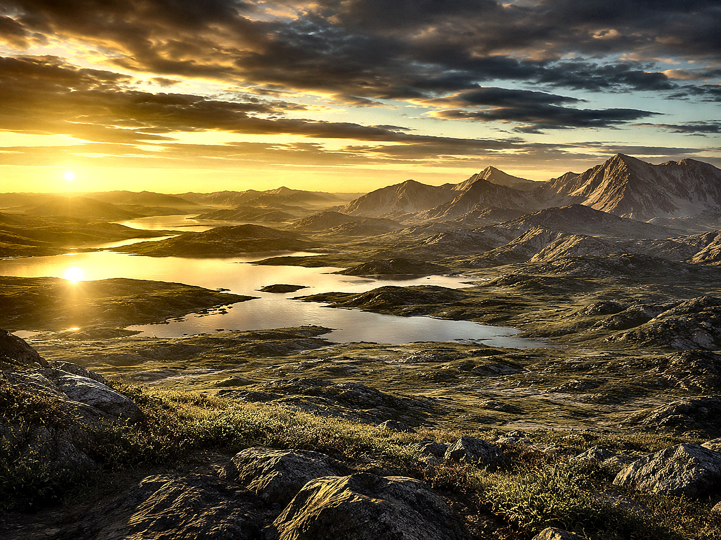 Kepler-452b surface or atmosphere concept