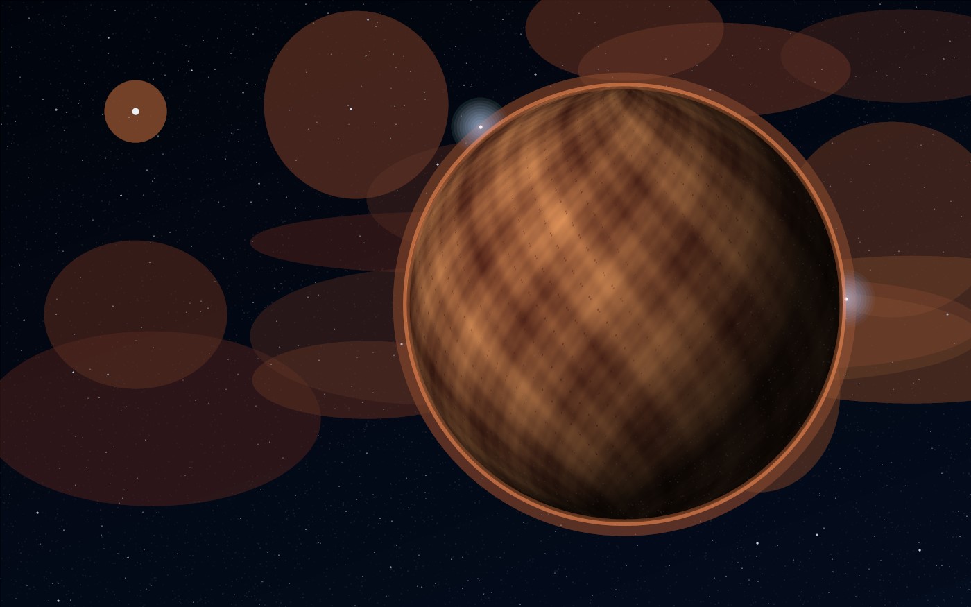 Mars realistic orbital concept