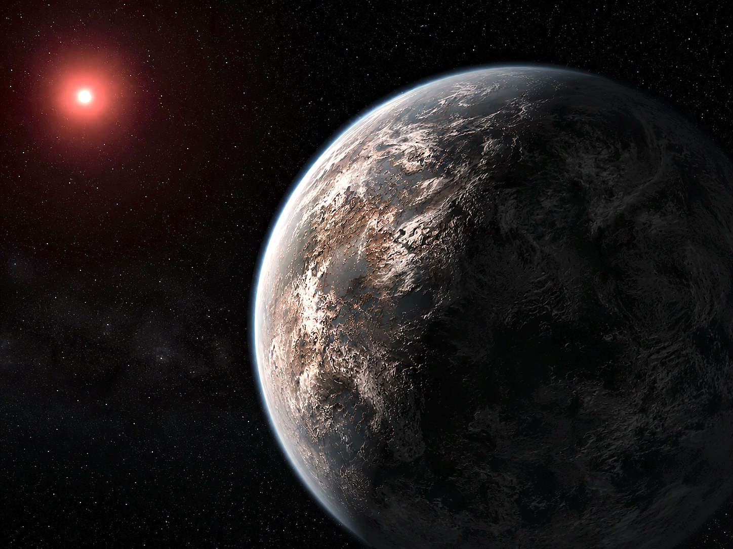 Teegarden's Star b realistic orbital concept