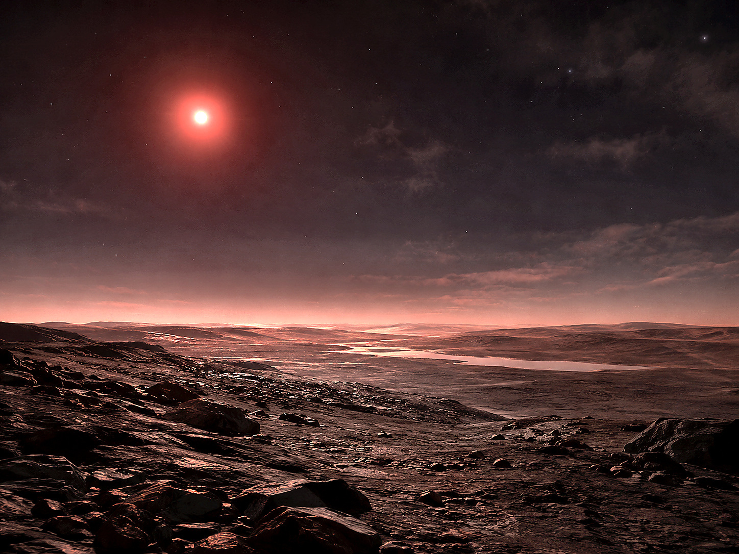 TOI-715 b surface or atmosphere concept