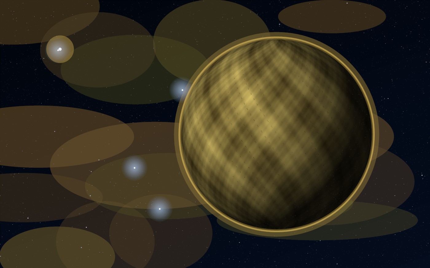Venus realistic orbital concept