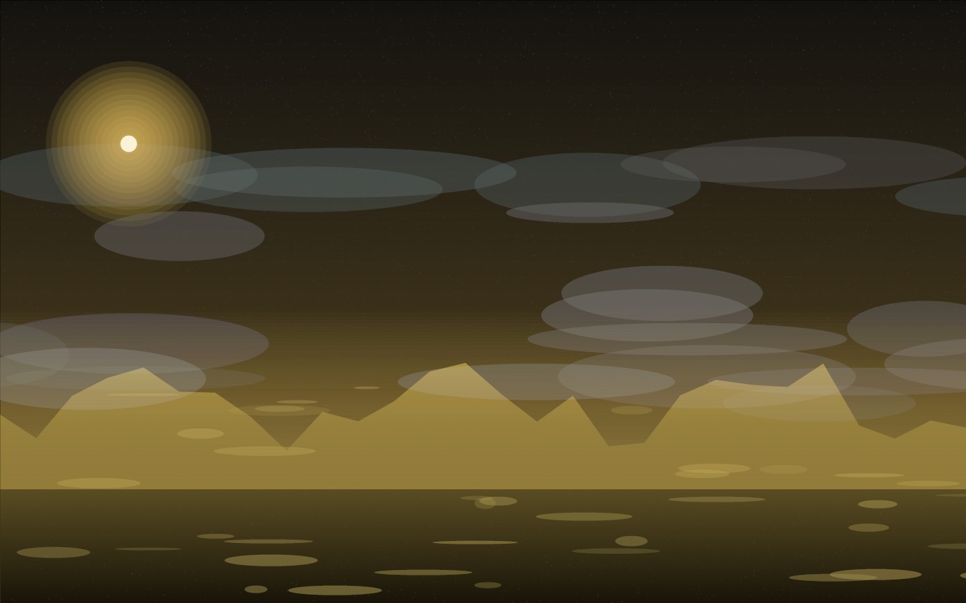 Venus surface or atmosphere concept