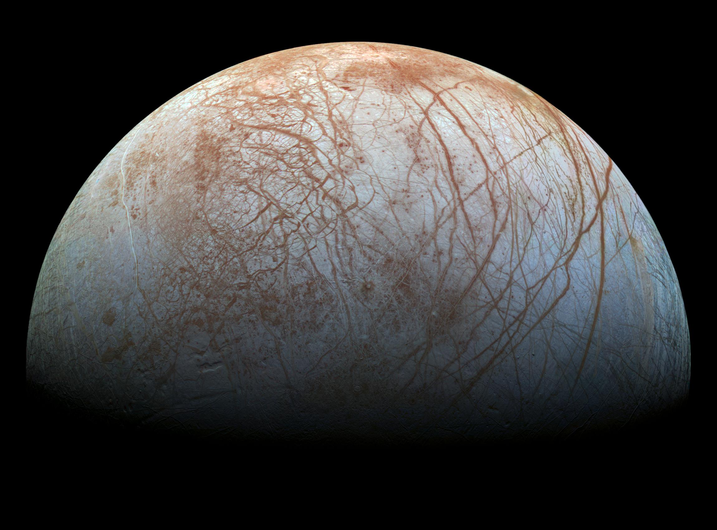 Europa observed or mission image